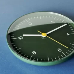 Zegar Ścienny Wall Clock Czarny Hay