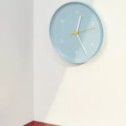 Zegar Ścienny Wall Clock Niebieski Hay