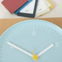 Zegar Ścienny Wall Clock Niebieski Hay