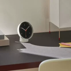 Zegar Table Clock Biały Hay
