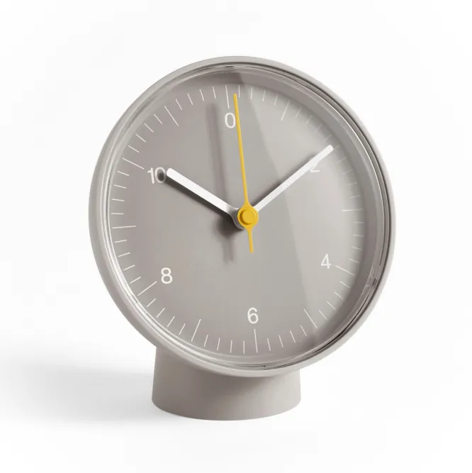 Zegar Table Clock Szary Hay