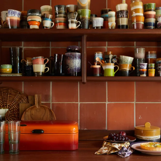 Zestaw 6 Ceramicznych Kubków Do Kawy 70S Soil Hkliving