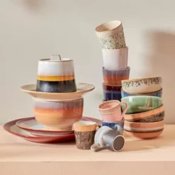 Zestaw 6 Ceramicznych Kubków Do Kawy 70S Soil Hkliving