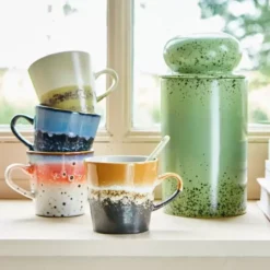 Zestaw 4 Ceramicznych Misek Tapas 70S Drift Hkliving
