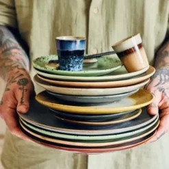Zestaw 4 Ceramicznych Podstawek Do Jajek 70S Island Hkliving