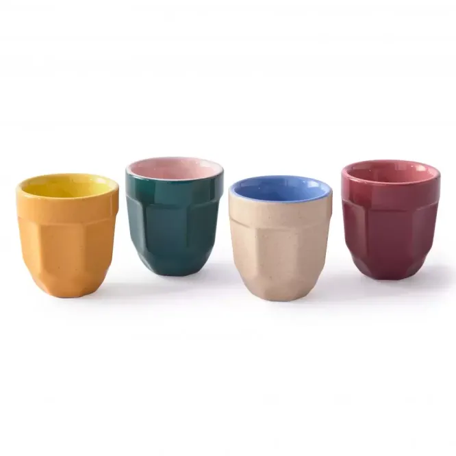 Zestaw Filiżanek Do Espresso Multicolour 4 Szt. Pols Potten
