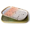 Zestaw 2 Małych Ceramicznych Tac 70S Atlas Hkliving