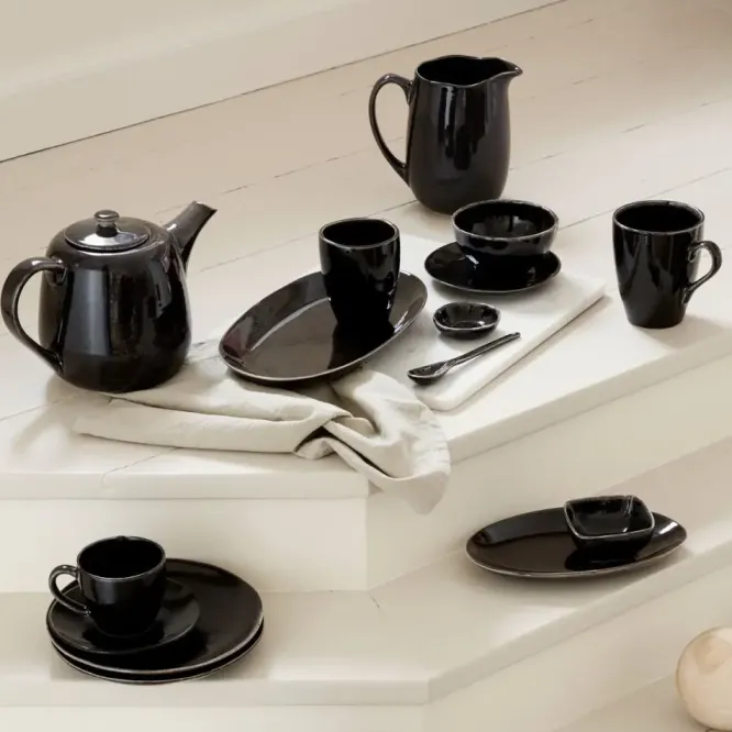 Zestaw Śniadaniowy Nordic Coal For Four Broste Copenhagen