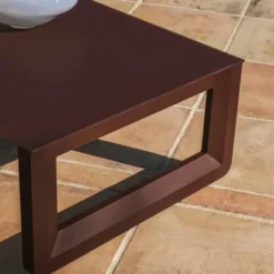 Zestaw Ogrodowy Nerano 5-Osobowy Brązowy Kave Home