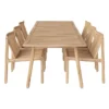 Zestaw Ogrodowy Patio Stół 220 Cm + 6 Krzeseł Bolia