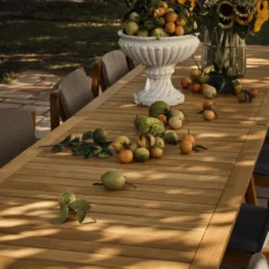 Zestaw Ogrodowy Patio Stół 220 Cm + 6 Krzeseł Bolia