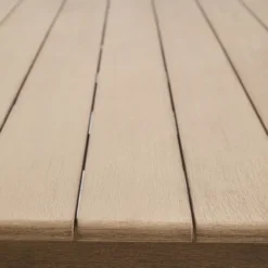 Zestaw Ogrodowy Sori Stół + 6 Krzeseł Beżowy Kave Home