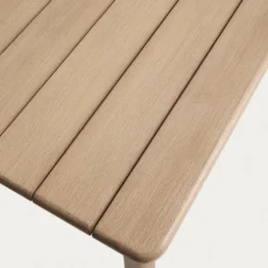 Zestaw Ogrodowy Sori Stół + 6 Krzeseł Beżowy Kave Home