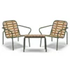 Zestaw Ogrodowy Vig Stolik + 2 Fotele Normann Copenhagen