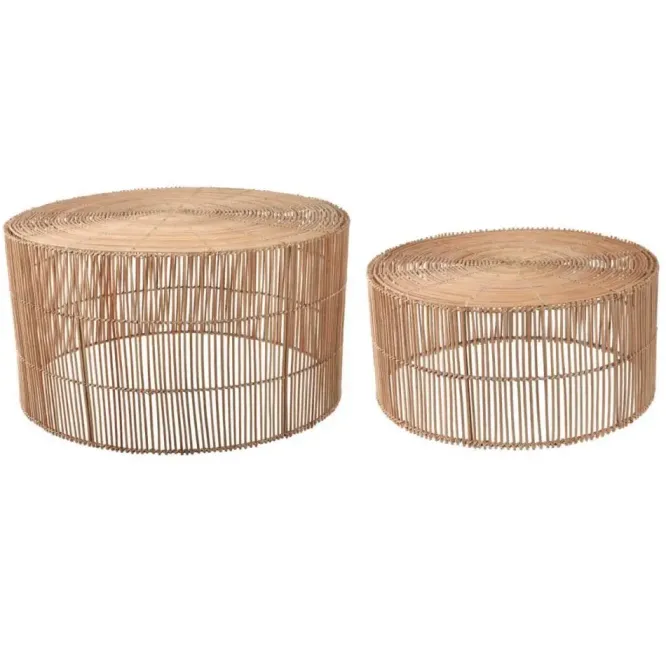 Zestaw 2 Stolików Elmima Kave Home
