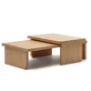 Zestaw 2 Stolików Oaq Kave Home