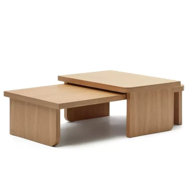 Zestaw 2 Stolików Oaq Kave Home