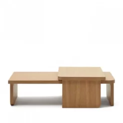 Zestaw 2 Stolików Oaq Kave Home