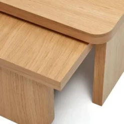 Zestaw 2 Stolików Oaq Kave Home