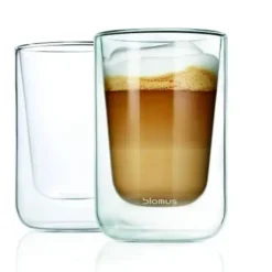 Zestaw 2 Szklanek Do Cappuccino Nero 320 Ml Blomus