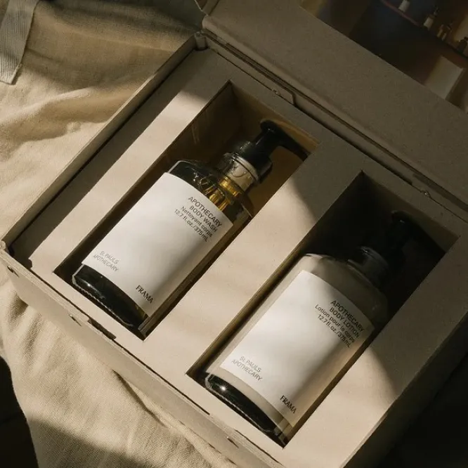 Zestaw Upominkowy Żel Pod Prysznic I Balsam Nawilżający Do Ciała Apothecary Fram